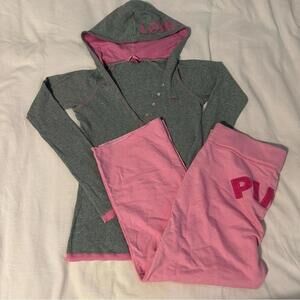 Vintage PINK Victorias Secret Set